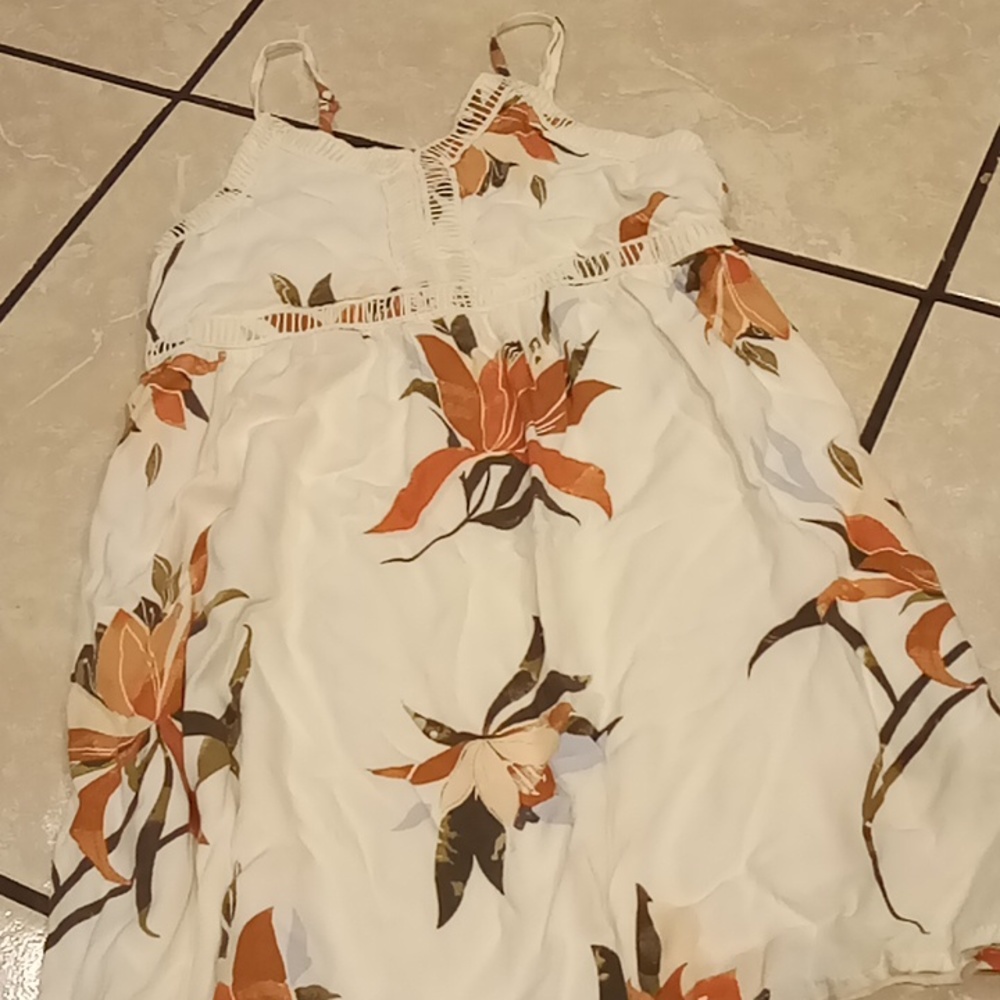 O’Neill Girls Boho Floral Sundress Medium - Picture 2 of 3